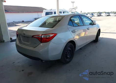2016 Toyota Corolla Le z USA, uszkodzony, nr VIN 5YFBURHE9GP493288